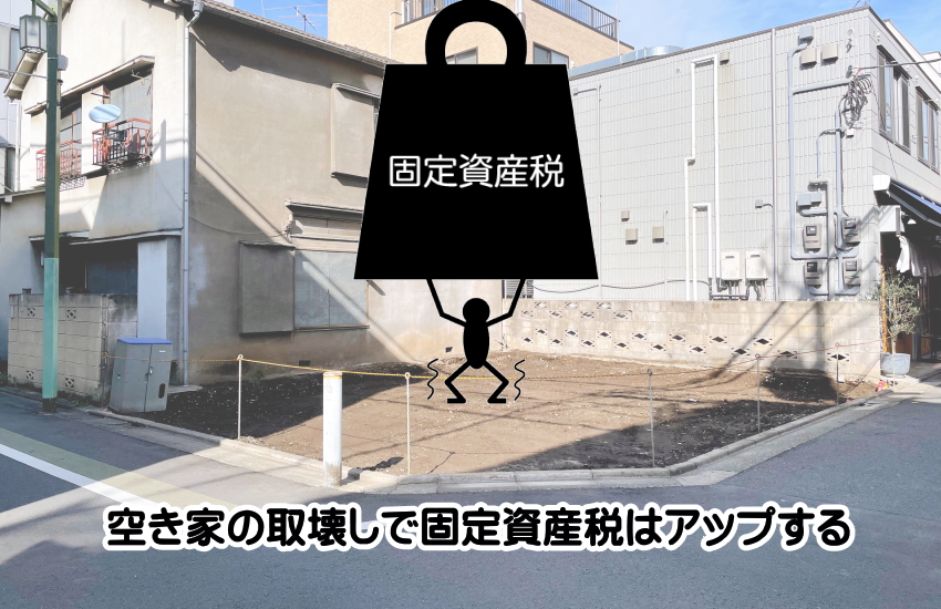 空き家　取り壊し　固定資産税